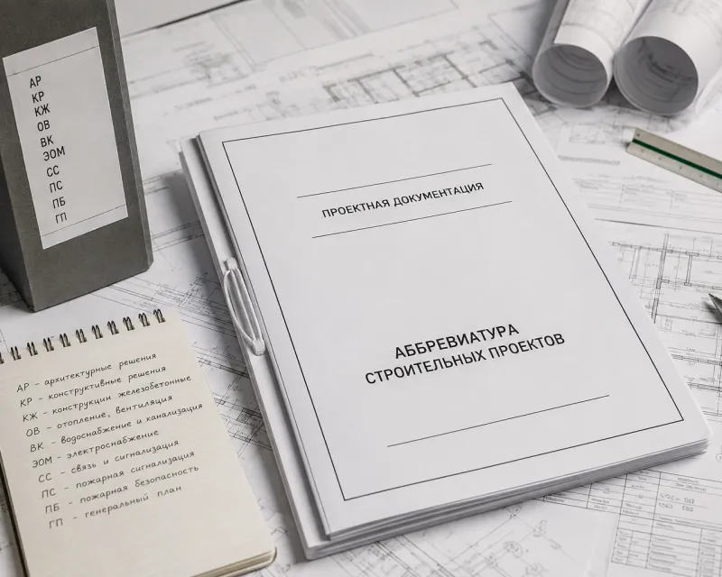 Сокращения в проектной документации