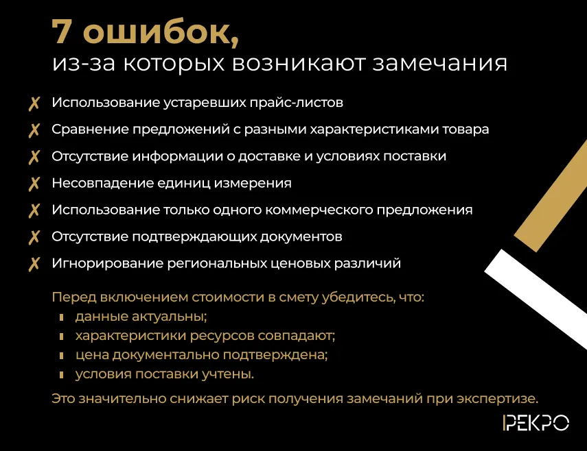 7 ошибок, из-за которых возникают замечания