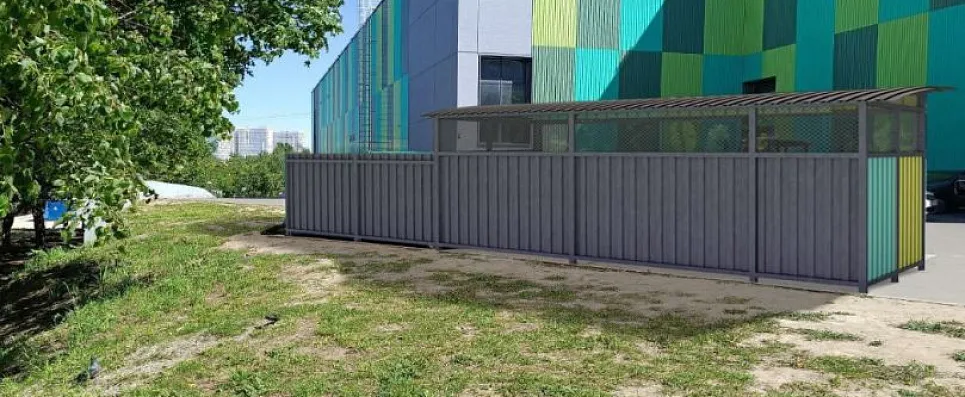 Площадка для сбора мусора