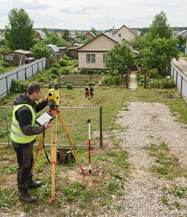 Проверка границ и площади земельного участка