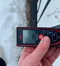 Измерение ширины мостового сооружения