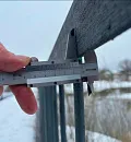 Измеренение геометрических характеристик барьерного ограждения - 1