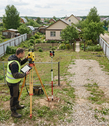 Проверка границ и площади земельного участка
